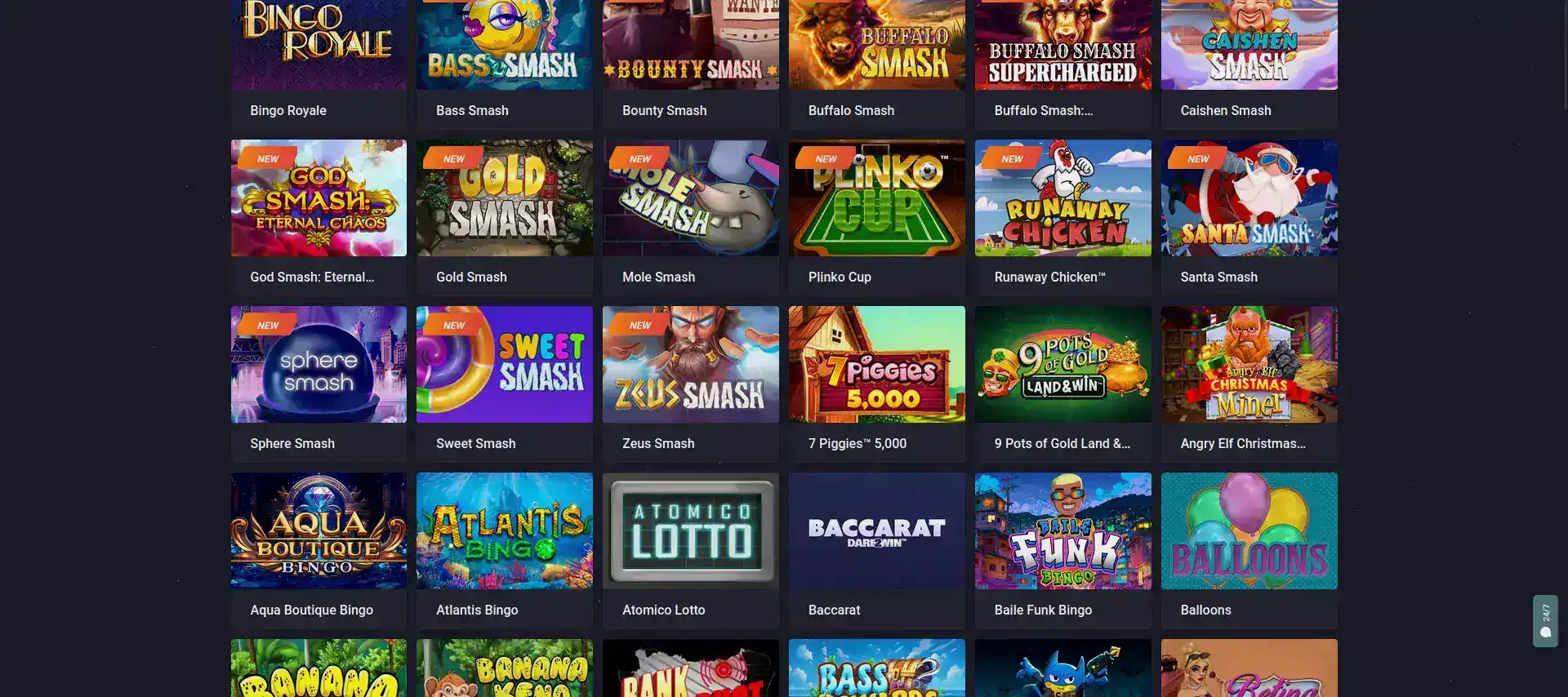 Раздел быстрых транзакций в личном кабинете Максимум Казино